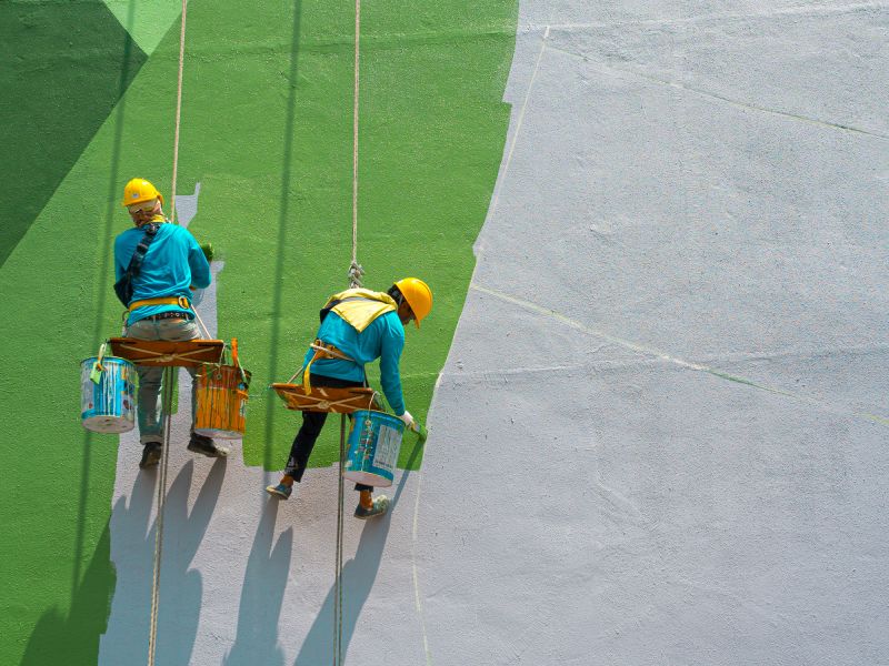 Commercial Concrete Painting in Loveland, CO