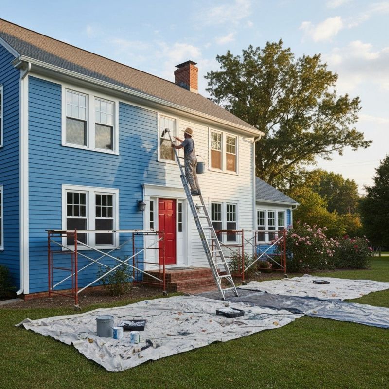 House Limewashing in Loveland, CO
